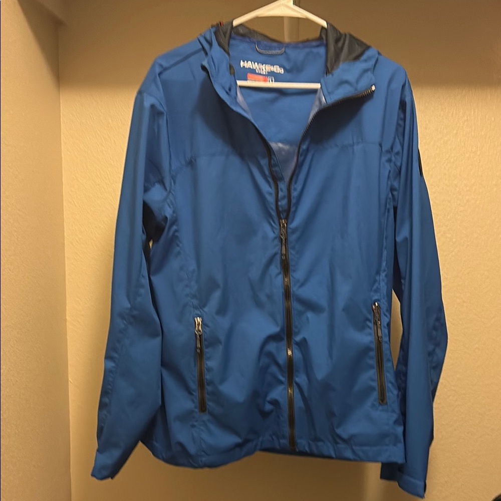 Hawke & Co Vibrant Blue Windbreaker